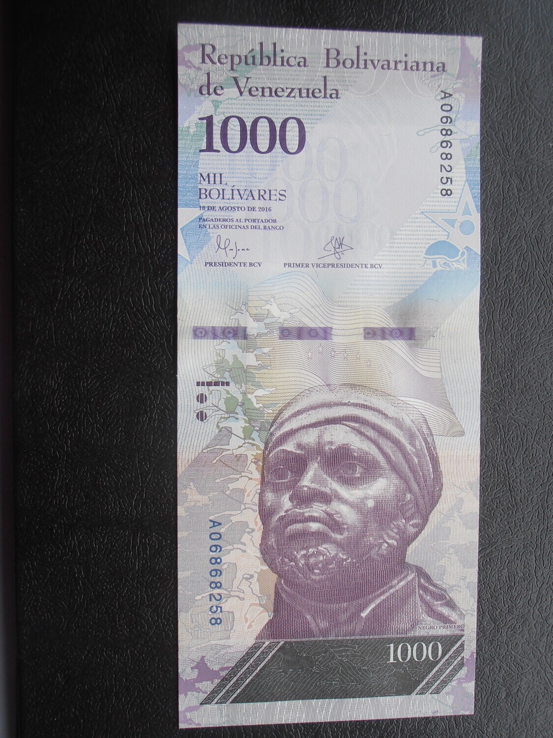Venezuela 1000 Bolivares - 2016