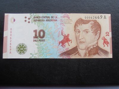 Argentina 10 Pesos - 2016