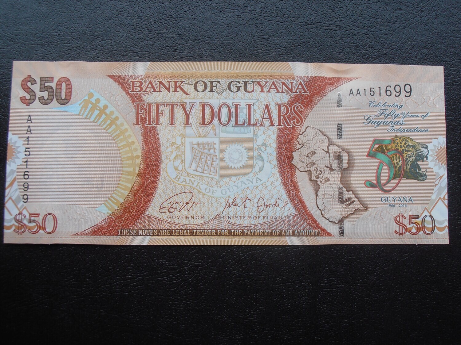 Guyana 50 Dollars - 2016