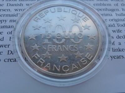 France 100 Francs 15 Euros - 1997