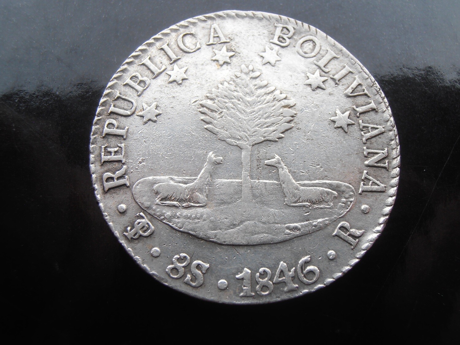 Bolivia 8 Soles - 1846/5