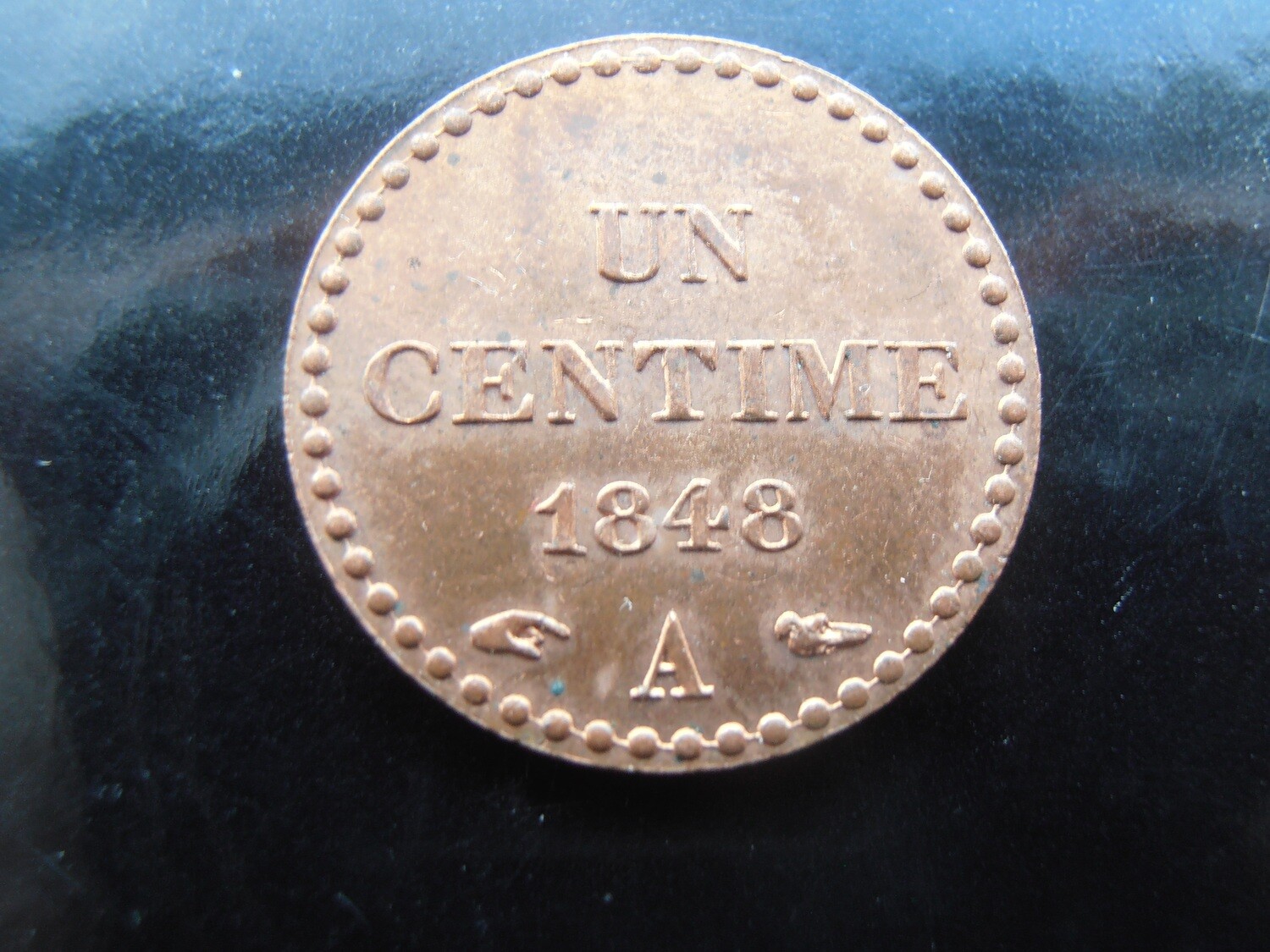 France 1 Centime  -  1848A