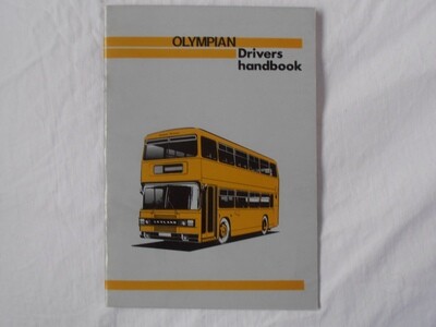 Leyland Olympian Drivers Handbook