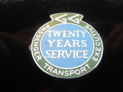 Greater Glasgow Executive 20 Years Service Badge