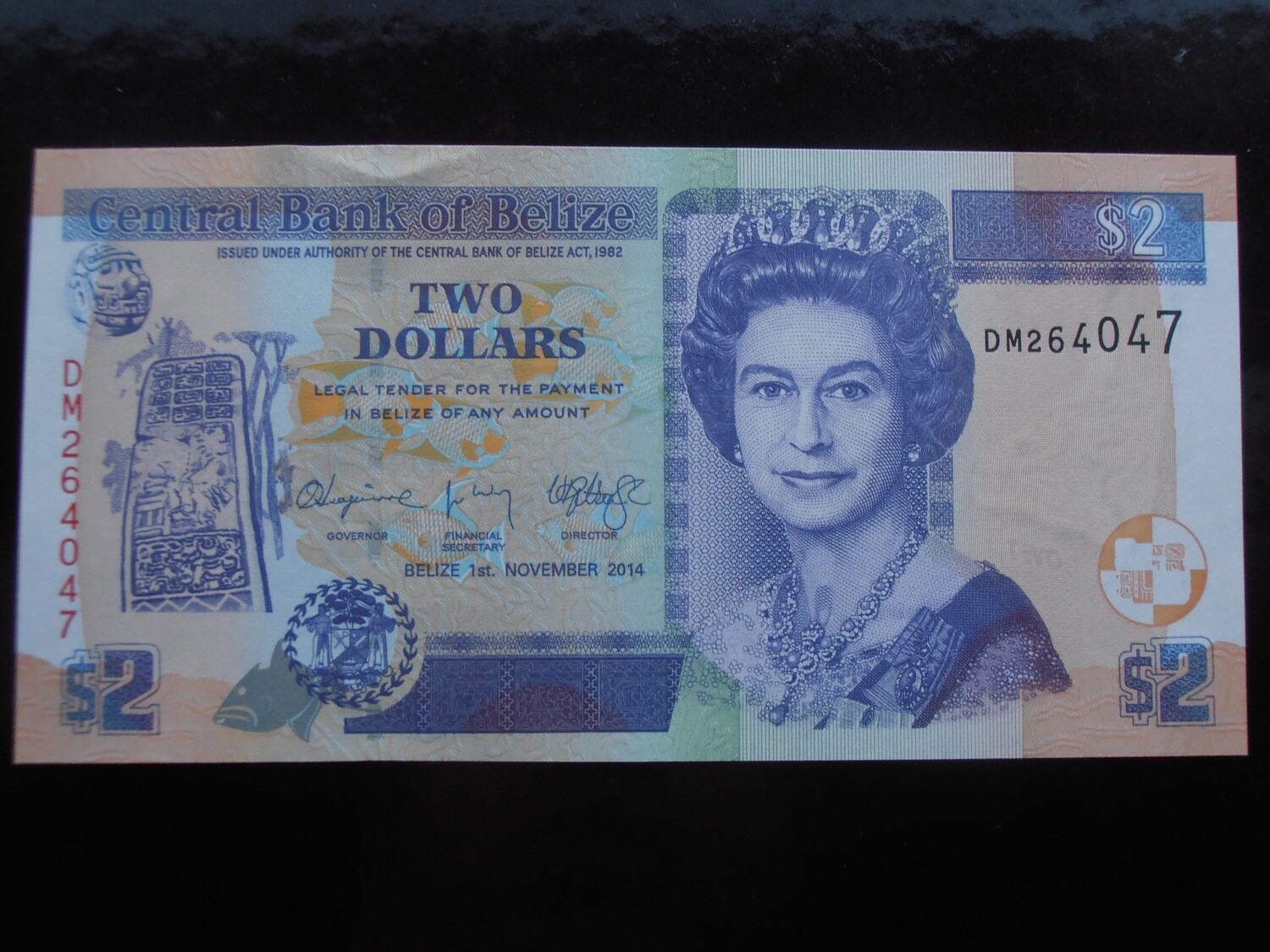 Belize 2 Dollars - 2014