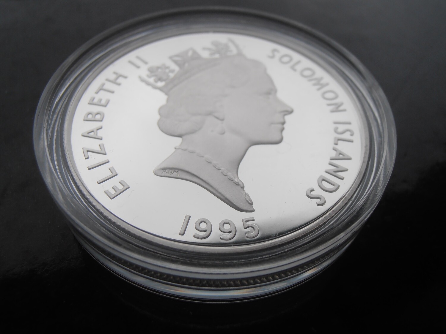 Solomon Islands 10 Dollars Silver Proof - 1995 (Queen Mother)