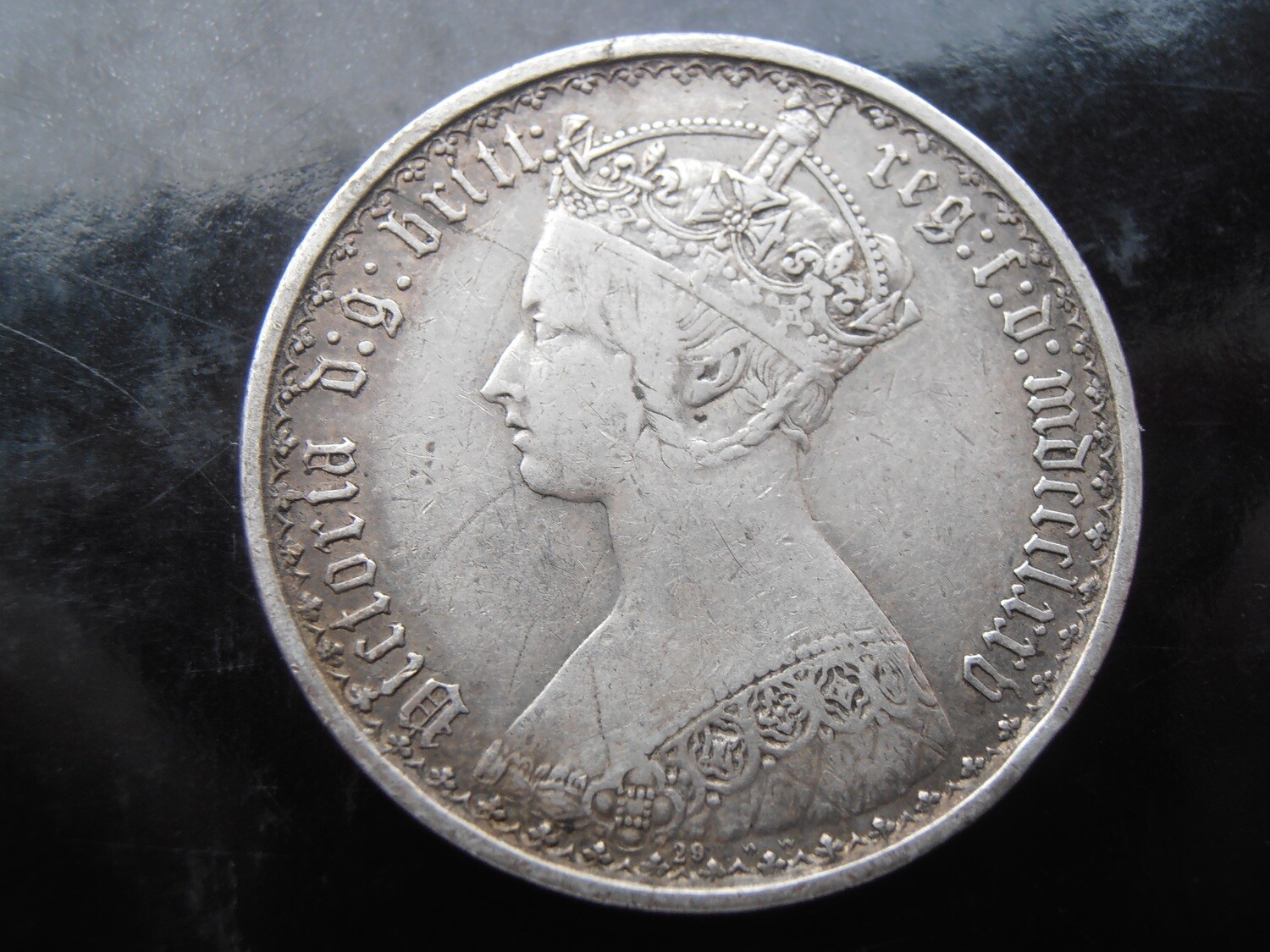 1875  -  One Florin  (Die 29)