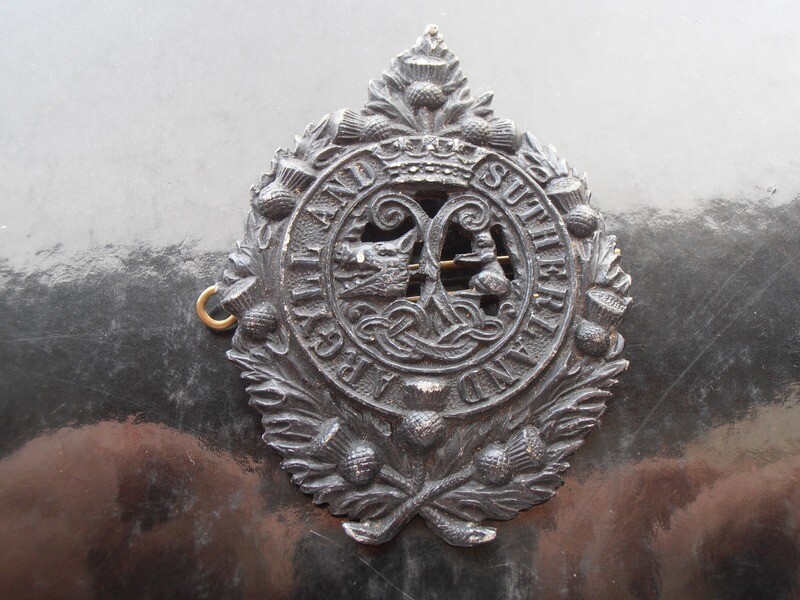 Argyll & Sutherland Highlanders Cap Badge