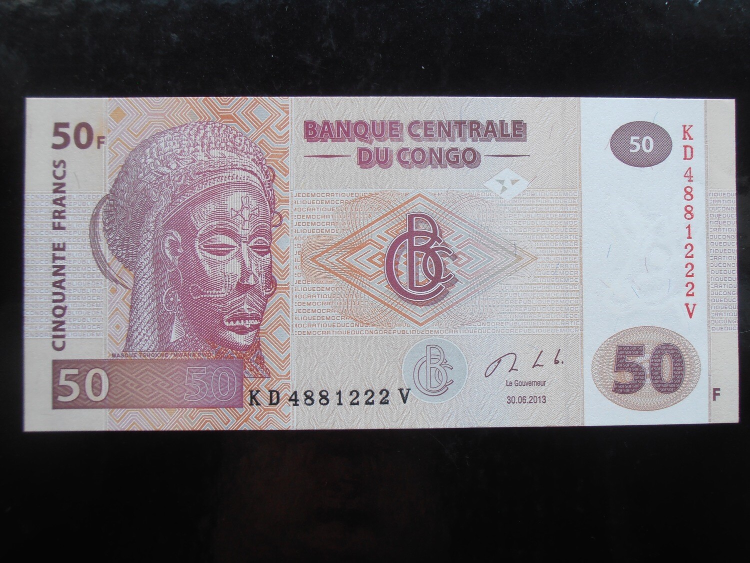 Congo Democratic Republic 50 Francs - 2013