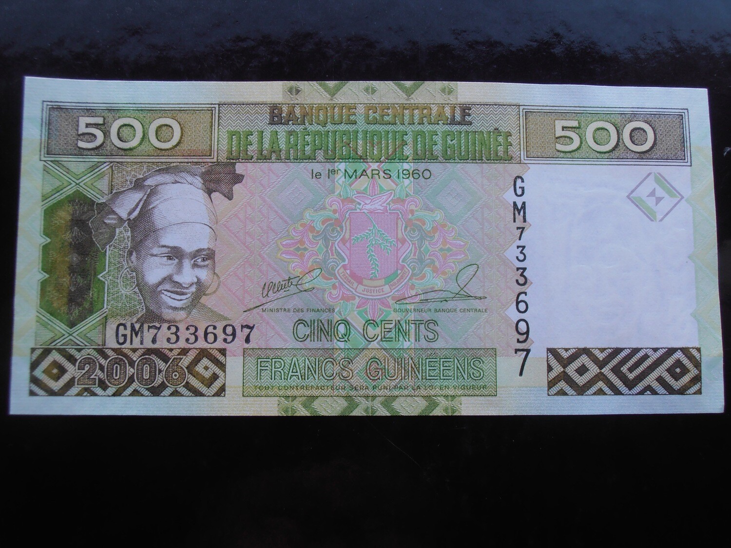 Guinea 50 Francs Guineens - L1960