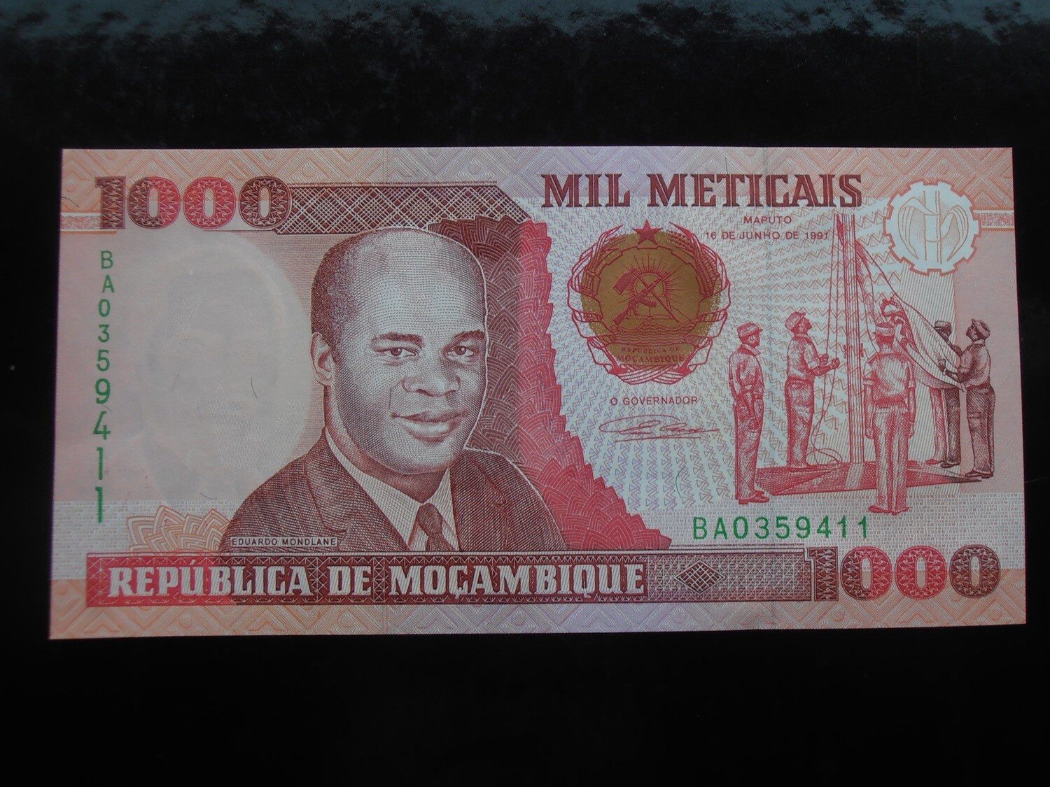 Mozambique 1000 Meticais - 1991