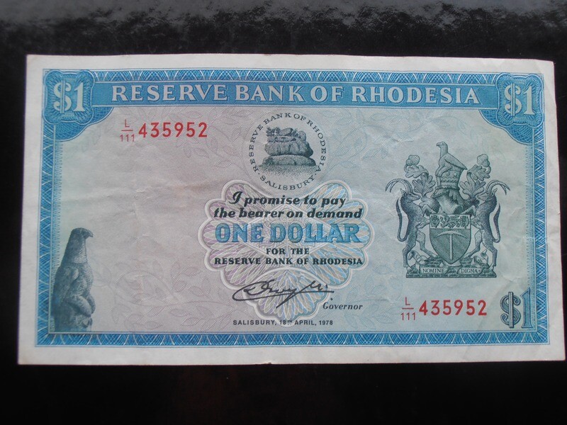Rhodesia 1 Dollar  -  1979