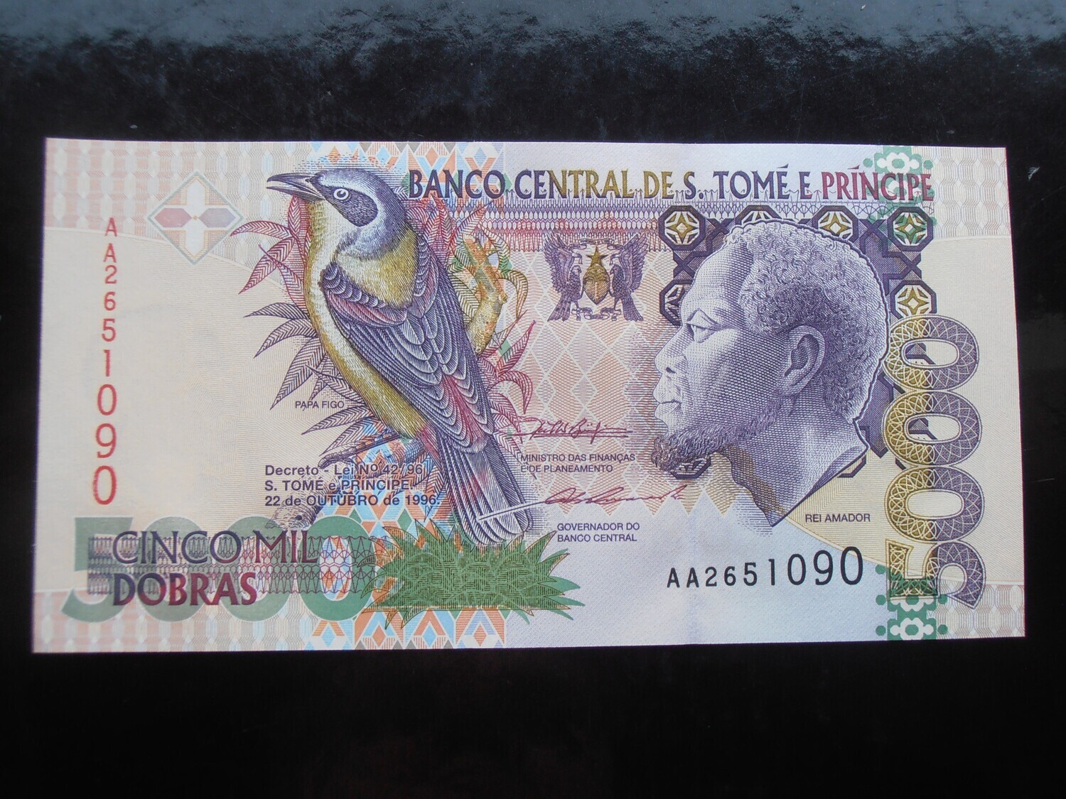 St Thomas & Prince 5000 Dobras - 1996
