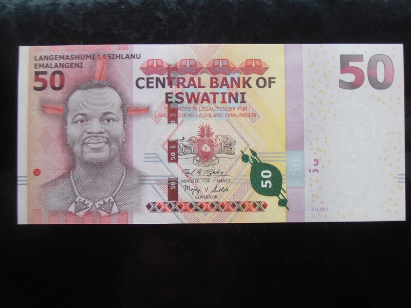 Eswatini 50 Emalangeni - 2018