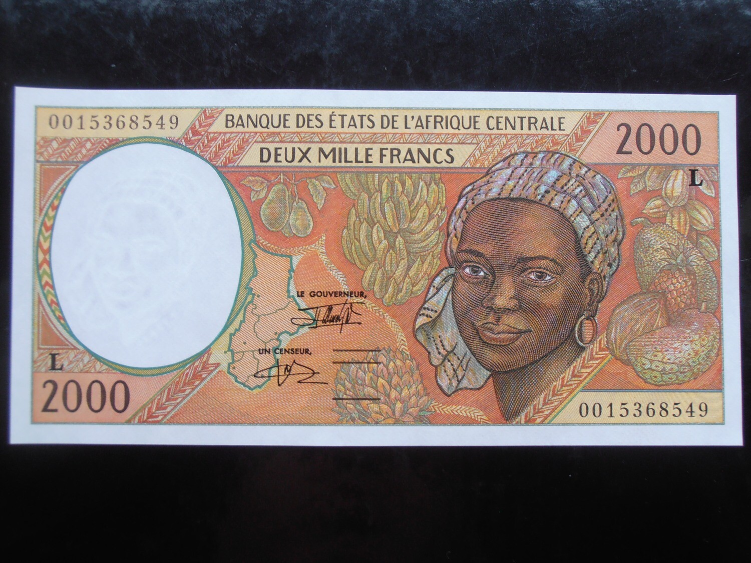 Gabon 2000 Francs - 2000-2002