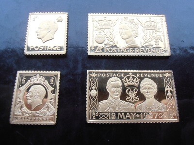 Royal House of Windsor Silver Stamps - 1979 (Very Scarce)