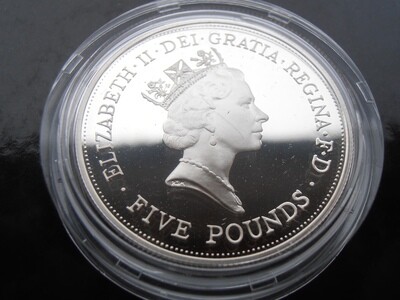 1990 - Silver Proof £5 Crown