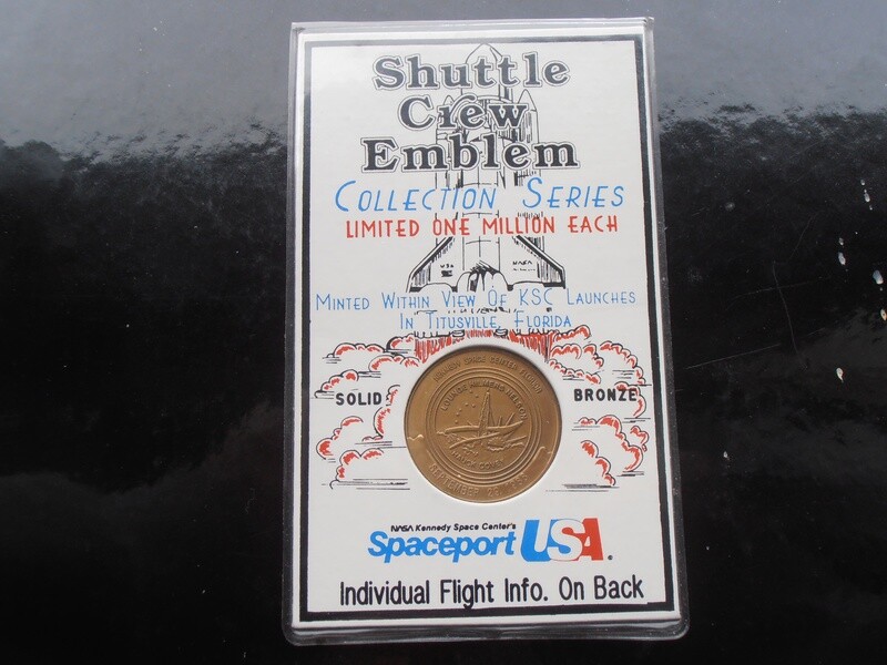 Shuttle Crew Emblem  Medal - 1988