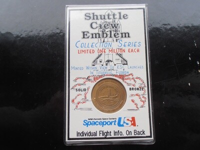 Shuttle Crew Emblem Medal - 1988