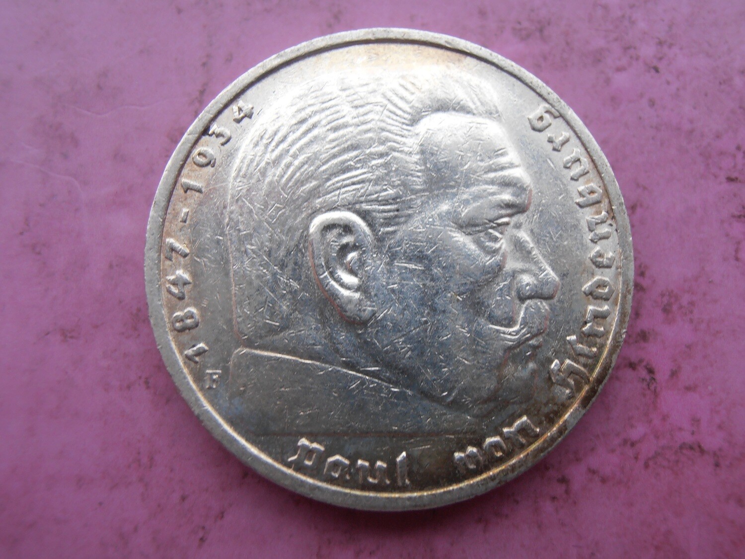 Germany 5 Marks - 1936F
