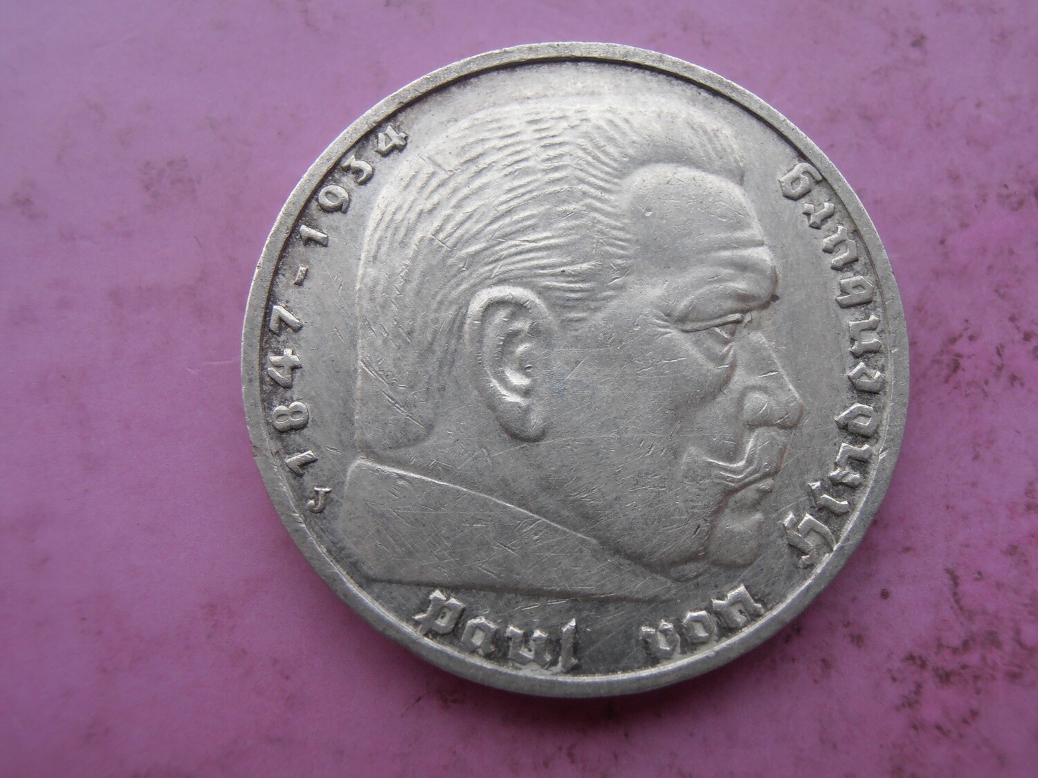 Germany 5 Marks  -  1939J