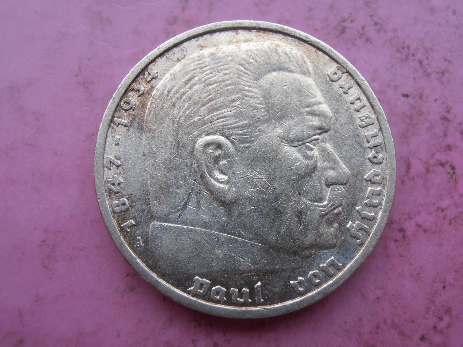 Germany 5 Marks - 1935A