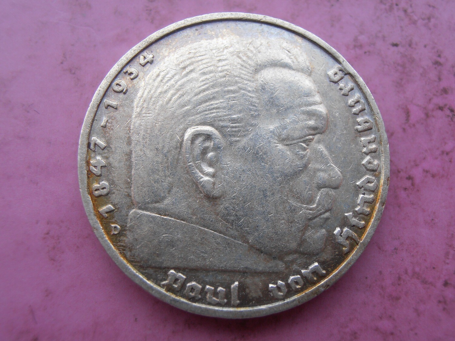 Germany 5 Marks - 1935D
