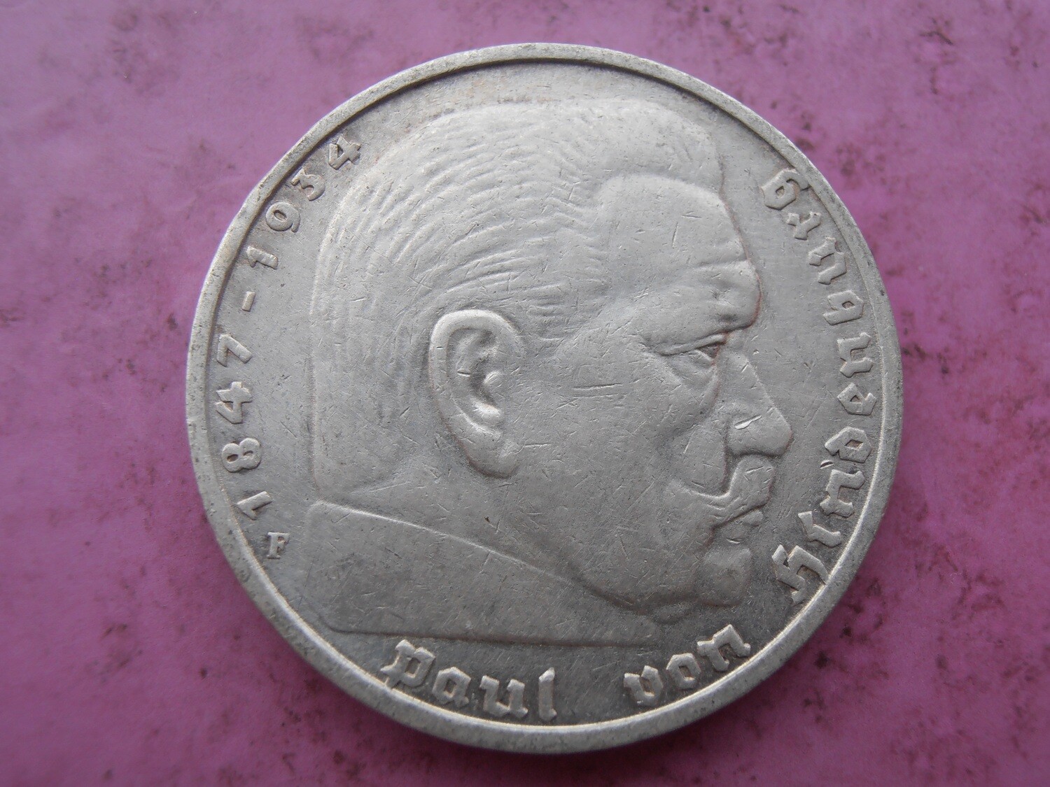 Germany 5 Marks - 1935F