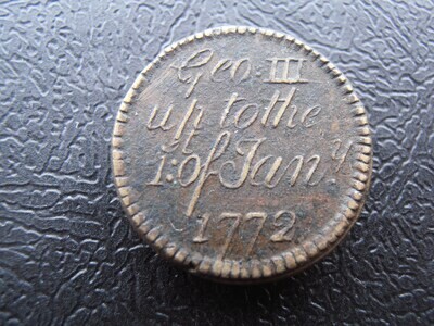 George III Coin Weight Guinea - 1772