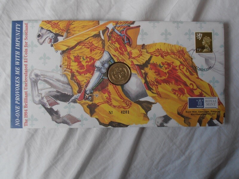United Kingdom £1 First Day Cover - 1994 (Scotland)