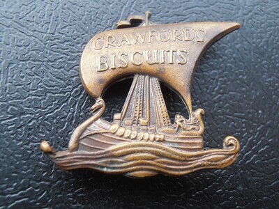 Crawfords Biscuits Badge