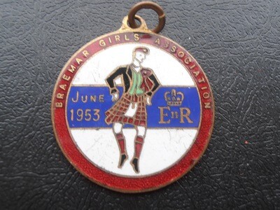 Braemar Girls Association Coronation Medal - 1953