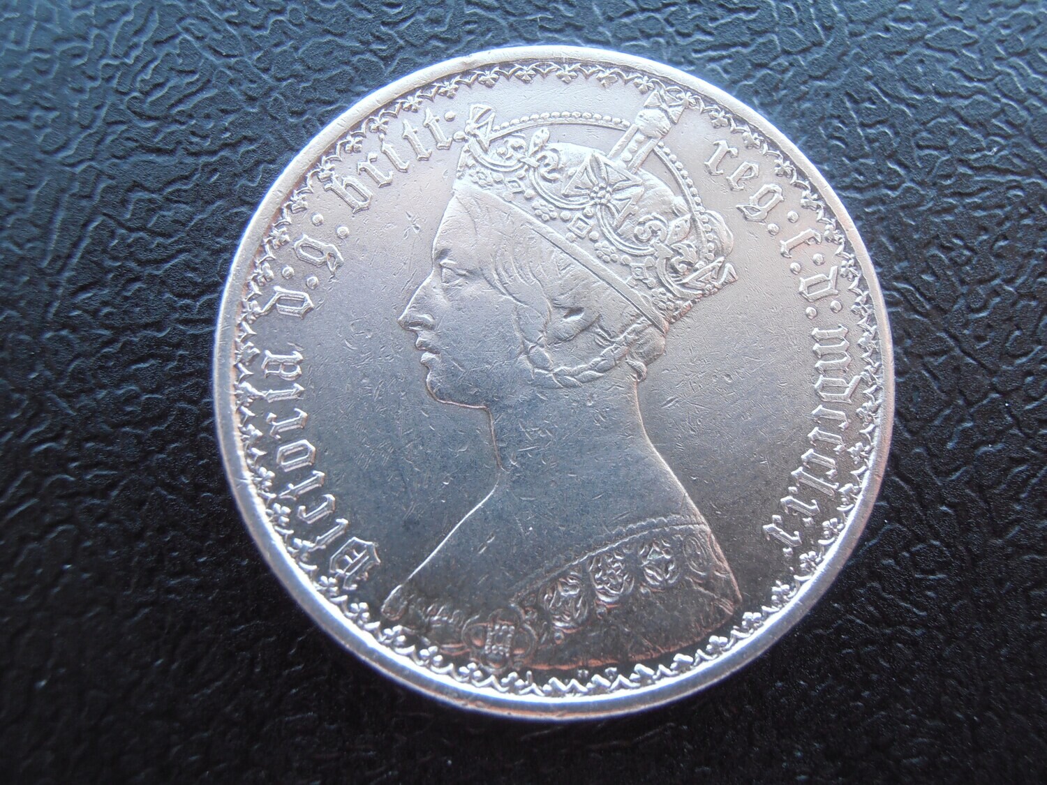 1870  -  One Florin  (Die 1)