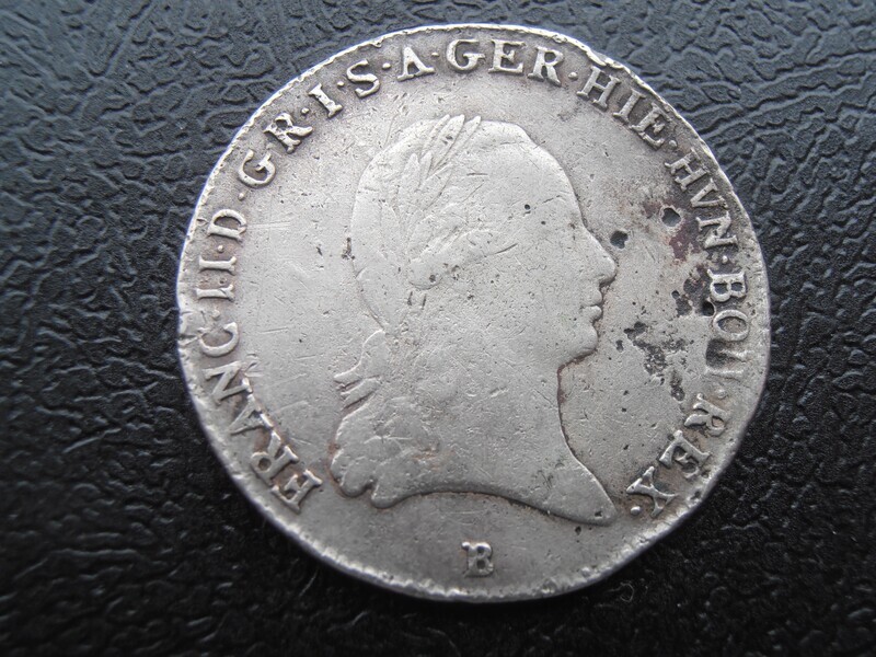Austrian Netherlands Quarter Kronenthaler -  1797B