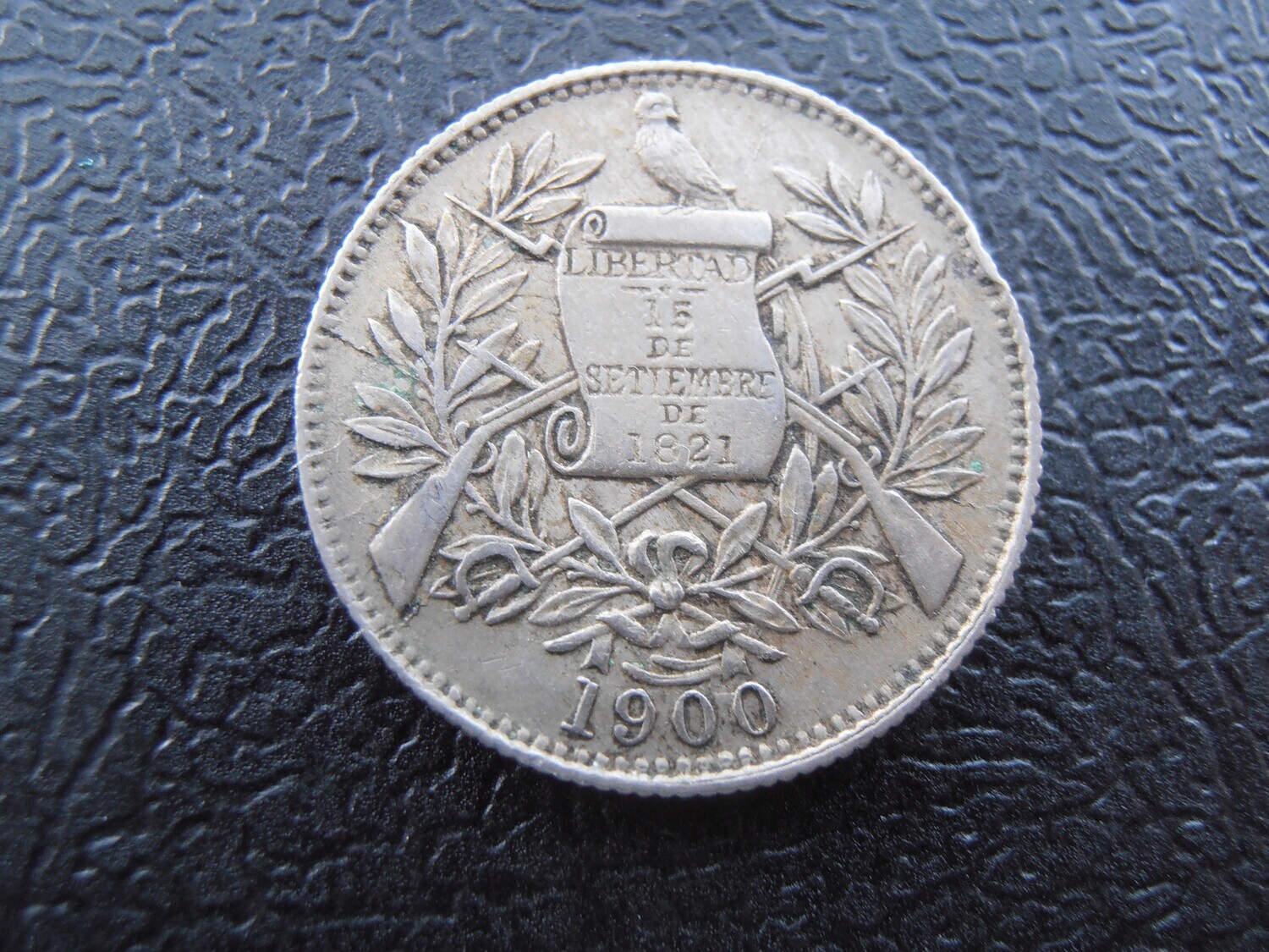 Guatemala Half Real - 1900