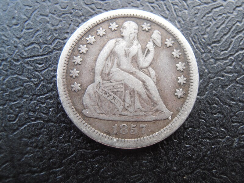 United States Dime - 1857O