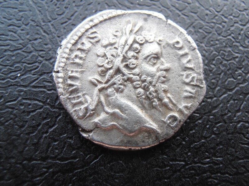 Septimus Severus Denarius  -  193-211 AD (c)