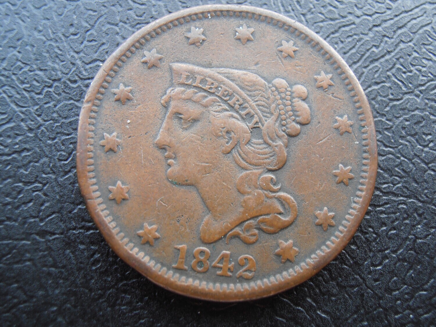 United States Cent  -  1842