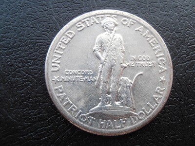United States Half Dollar - 1925 (Lexington Concord)