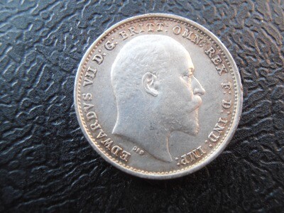 1902 - Silver Threepence