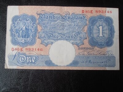 Bank of England £1 - 1934-49