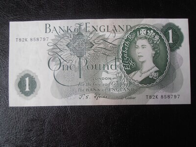 Bank of England £1 - 1967