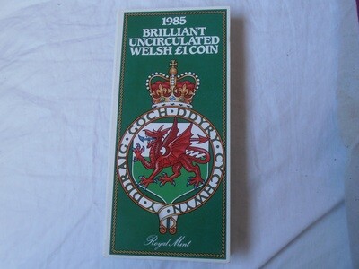 1985 - Wales £1 Coin Pack
