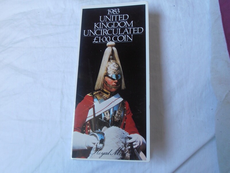 1983 - Royal Arms £1 Coin Pack