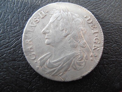 Charles II Quarter Dollar - 1676