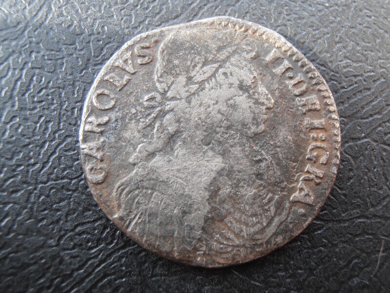 Charles II Merk  -  1673
