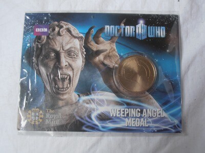 Dr Who Weeping Angel Medal