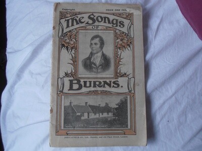 The Songs of Burns Booklet