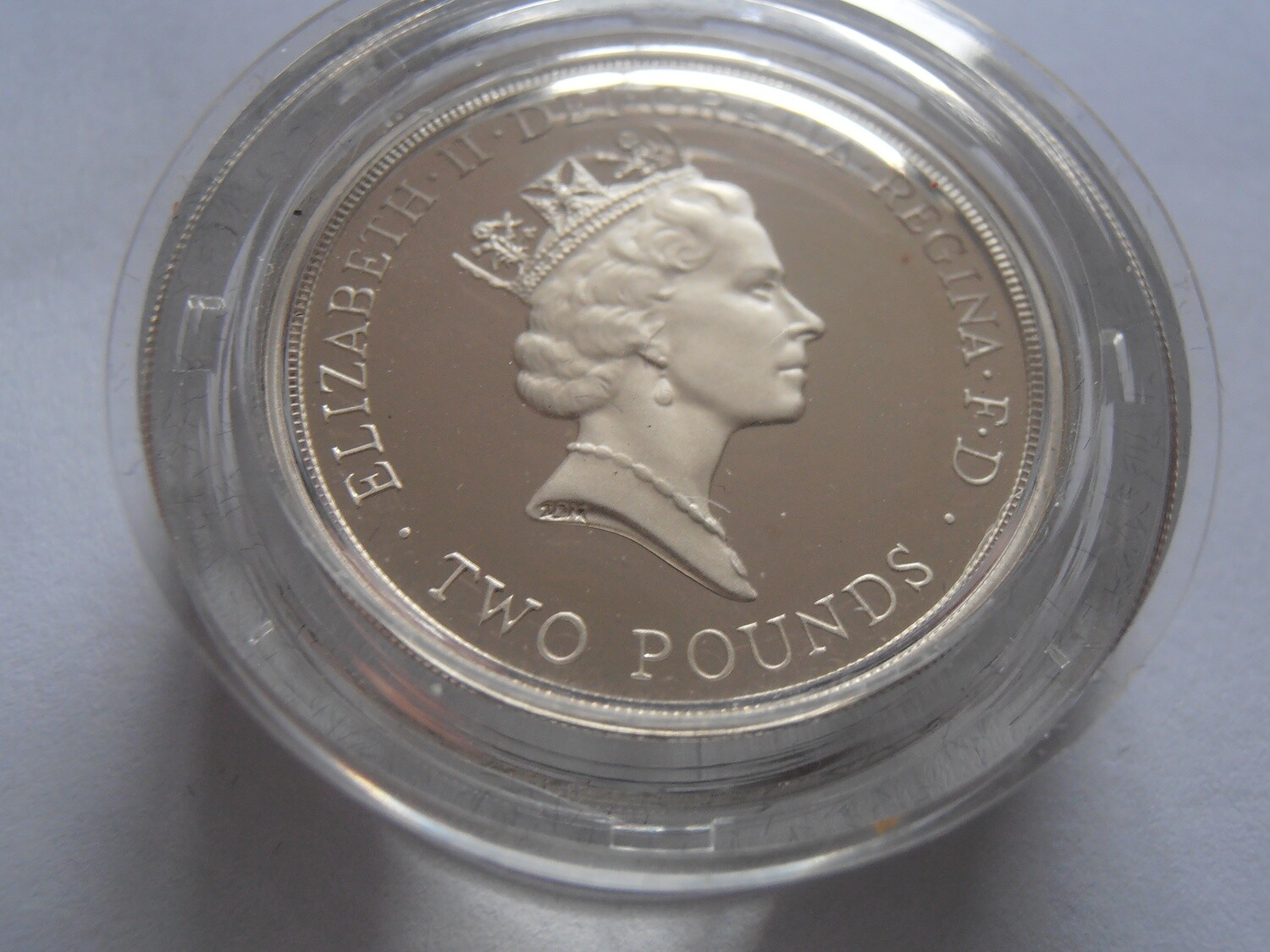 Silver Proof Piedfort £2 - 1995 MRPD1