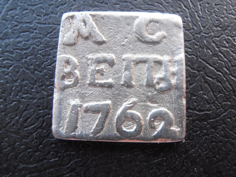 Communion Token Beith - 1762